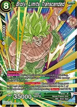 Broly, Limits Transcended card art