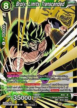 Broly, Limits Transcended (Event Pack 3 - 2019) card art