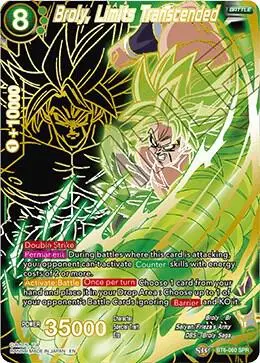 Broly, Limits Transcended (SPR) card art