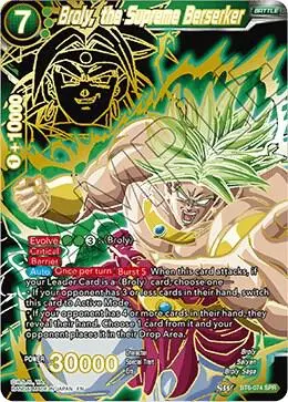 Broly, the Supreme Berserker (SPR) card art