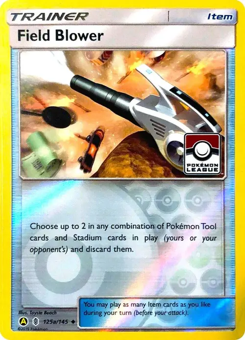 Field Blower - 125a/145 (Pokemon League) card art