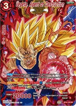 Vegeta, Agent of Destruction card art