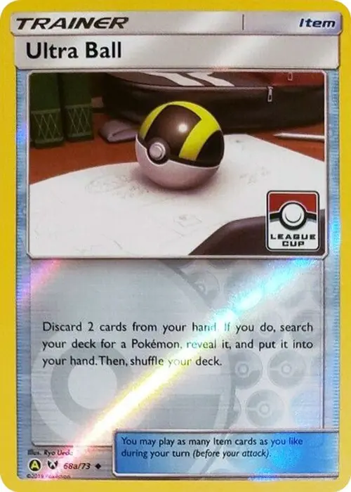 Ultra Ball - 68a/73 (League Cup) card art