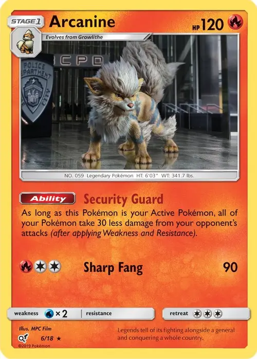Arcanine card art