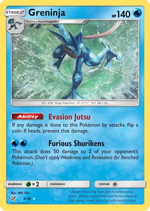 Greninja card art