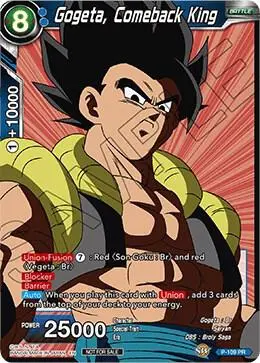 Gogeta, Comeback King (Broly Pack Vol. 3) card art