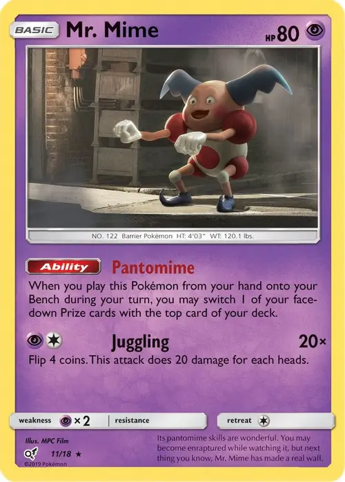 Mr. Mime card art