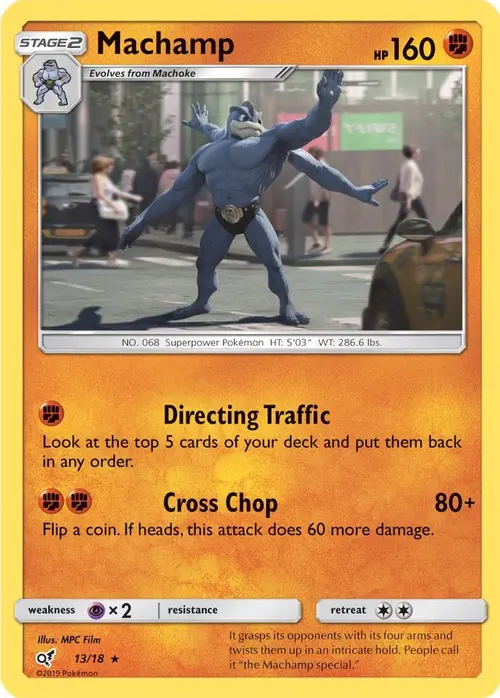 Machamp card art