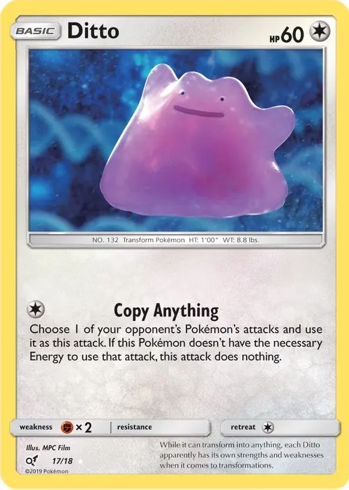 Ditto card art