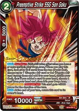 Preemptive Strike SSG Son Goku card art
