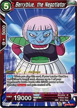 Berryblue, the Negotiator card art