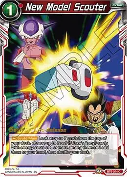 New Model Scouter card art