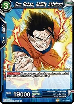 Son Gohan, Ability Attained card art