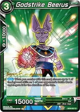 Godstrike Beerus card art