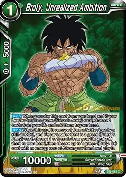 Broly, Unrealized Ambition card art