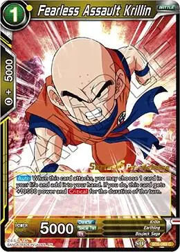 Fearless Assault Krillin card art