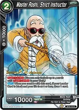 Master Roshi, Strict Instructor card art