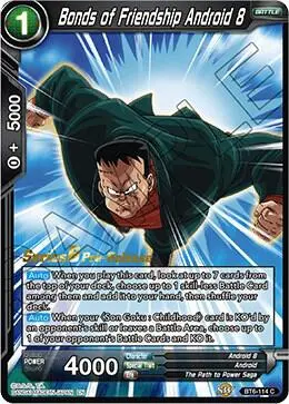 Bonds of Friendship Android 8 card art