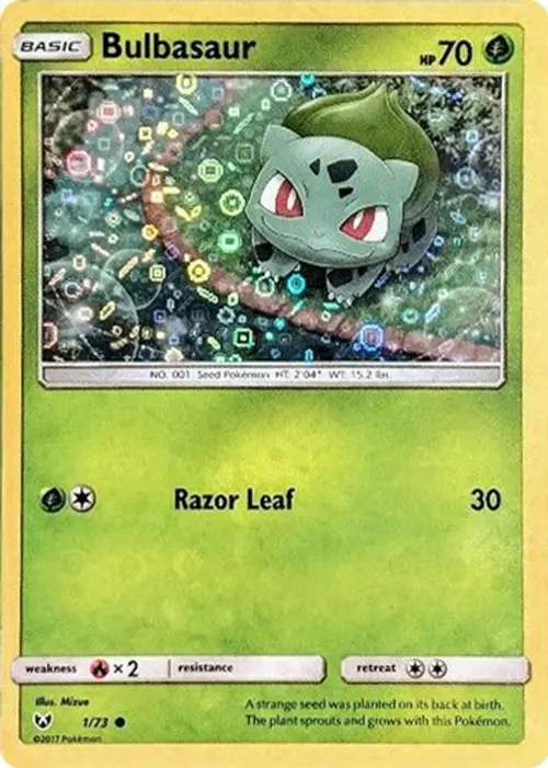 Bulbasaur - 1/73 (General Mills Promo) card art
