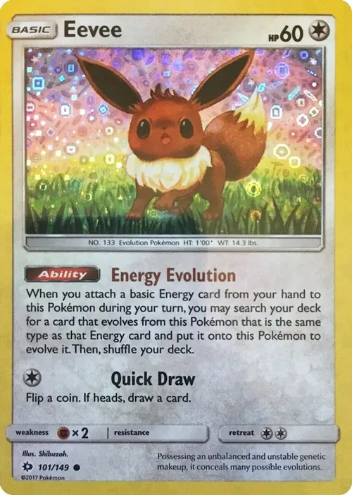 Eevee - 101/149 (General Mills Promo) card art
