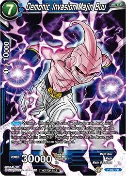 Demonic Invasion Majin Buu card art