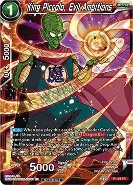 King Piccolo, Evil Ambitions (Power Booster) card art