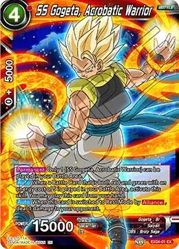 SS Gogeta, Acrobatic Warrior card art