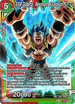 SSB Gogeta, Resonant Explosion card art