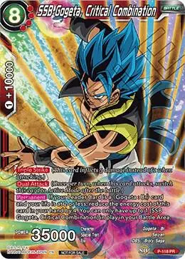 SSB Gogeta, Critical Combination card art