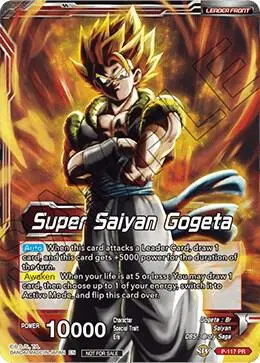 Super Saiyan Gogeta // SSB Gogeta, Fusion Transcendent card art