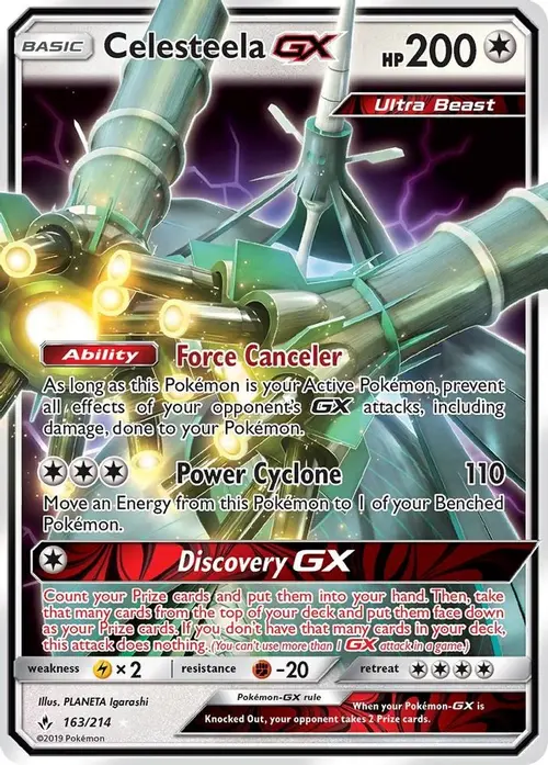 Celesteela GX card art