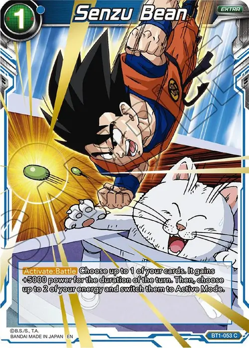 Senzu Bean (Alternate Art) card art
