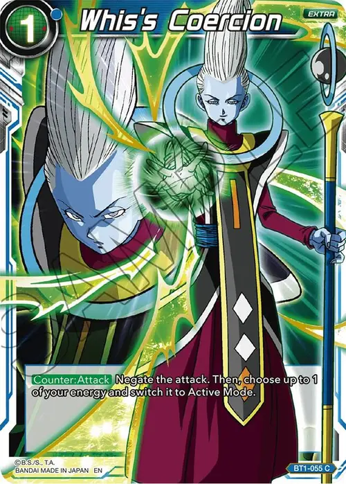 Whis's Coercion (Alternate Art) card art