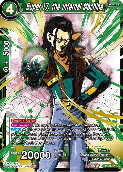 Super 17, the Infernal Machine (Alternate Art) card art