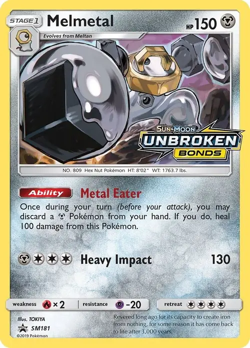 Melmetal - SM181 (Prerelease) card art
