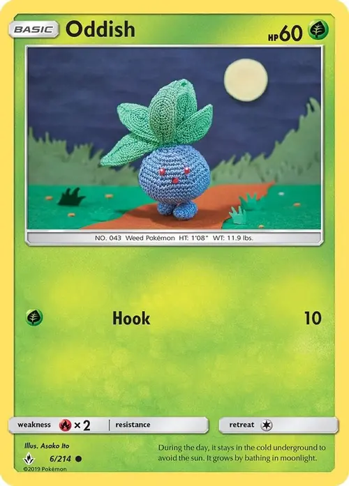 Oddish (6) card art