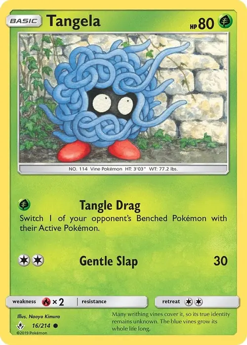 Tangela card art