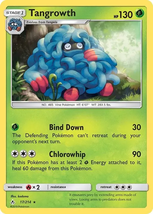 Tangrowth card art