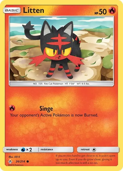 Litten (26) card art