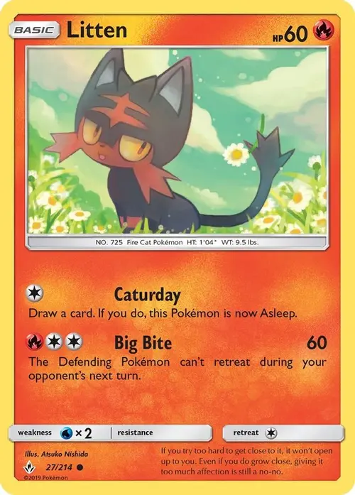 Litten (27) card art