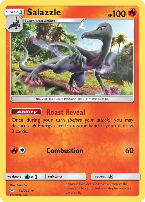 Salazzle card art