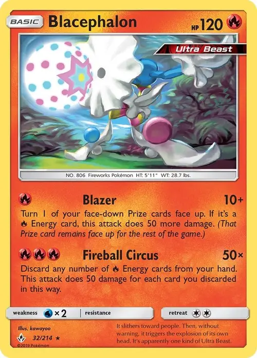 Blacephalon card art