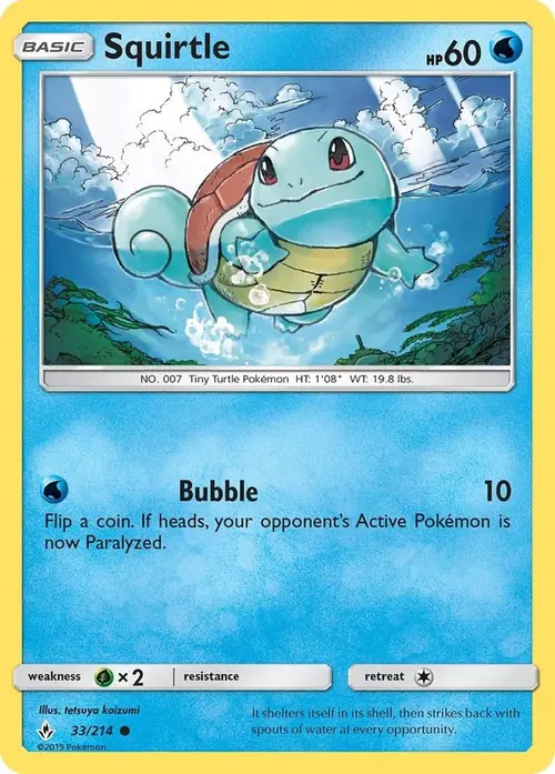 Squirtle card art