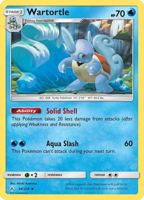 Wartortle card art