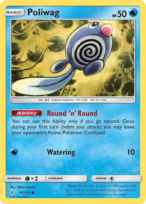 Poliwag (36) card art