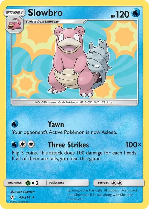 Slowbro card art