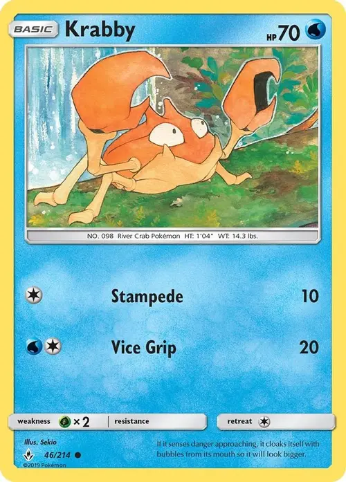 Krabby card art
