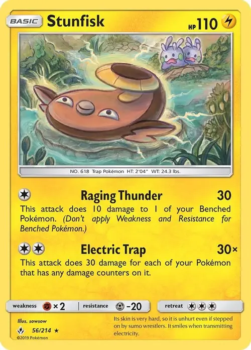 Stunfisk card art