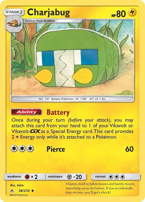 Charjabug card art