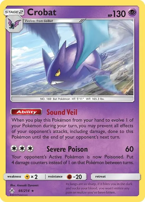 Crobat card art